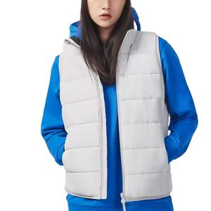 High Quality Customer Demand Custom Logo Cold <b>Winter</b> Hooded Zipper Bubble <b>Jacket</b> for Women <b>Winter</b> Puffer <b>Jacket</b> - Product Image 1