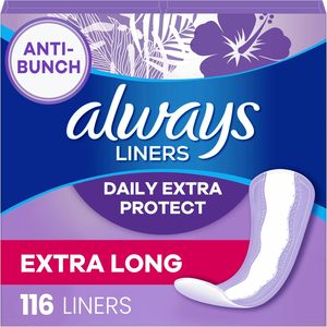 Forros Extra Protect Always Daily, largos, sin perfume, 136 unidades - Product Image 2
