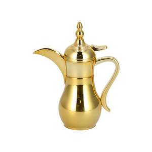 Couvercle de cafetière classique en laiton, style vintage, écologique, recyclable, magnifiquement conçu, pour servir la traditionnelle tisane orientale - Product Image 5