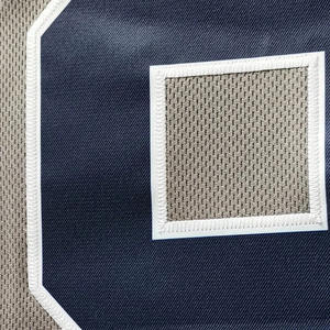 Maillot de baseball personnalisé sublimé avec nom du joueur, manches courtes, col en V, respirant, 100 % fibre de polyester, pour équipe - Product Image 5