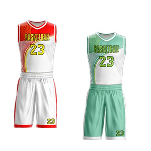 Shorts et maillots de basket-ball unisexes, impression par sublimation personnalisée, 100% polyester, designs universitaires pour uniformes de basket-ball - Product Image 4