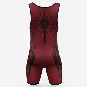 Combinaisons de lutte sans bretelles respirantes sur mesure pour hommes sexy, sport de gym, musculation professionnelle, fitness, polyester + - Product Image 6