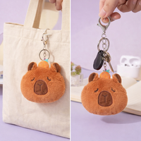 Porte-clés en peluche Capybara avec rembourrage en coton PP 11-30cm Jouet mignon pour enfants et collectionneurs Unisexe 8-13 ans 34g Manuel Mon magasin