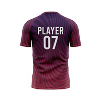 Camiseta de Fútbol Personalizada con Nombre y Número, Uniforme de Jugador/Aficionado, Maillot de Foot, Camisetas de Fútbol