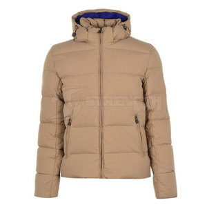 Chaqueta de burbujas con capucha de invierno para hombre más vendida, cuello levantado de alta calidad, transpirable, a prueba de viento, totalmente personalizable, OEM, venta al por mayor - Product Image 1