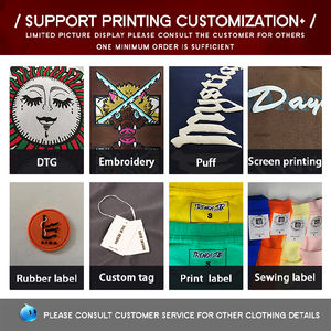 Wholesale Men's Winter Streetwear 430g Regular Fit Hoodie No <b>String</b> Zip Vintage Acid Wash Style Embroidered Pocket Breathable - Product Image 6