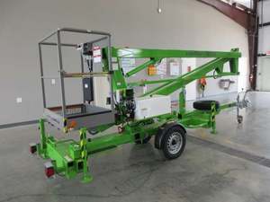 Portable Lifter Telescoping 12m-24m Aerial Trailer Towable Manlift Tow Behind Small Boom <b>Man</b> <b>Lift</b> cherry picker cherry picker - Product Image 3