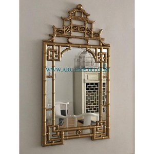 Miroir mural vintage en laiton, qualité supérieure, art créatif, miroir mural d'intérieur fantaisie pour maison - Product Image 1