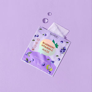 ชุดมาส์กหน้า SOQU Fruity Blissful Glow 12 ชิ้น ส่วนผสมหลัก ข้าวและวิตามินซี - Product Image 4