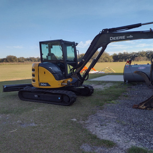 Vente en gros pour John pour Deere 50G Mini Excavator Meilleur prix Matériel de construction d'occasion Poids en état de fonctionnement de 5 tonnes Expédition rapide - Product Image 6
