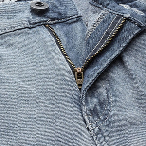 Ropa casual Venta en línea Pantalones vaqueros de impresión de moda para hombres Servicio OEM Precio bajo Prendas de vestir de moda Pantalones vaqueros de los hombres - Product Image 4