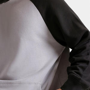 Sweat à capuche léger à manches raglan pour homme, échantillon personnalisé avec logo de marque, polaire 400 GSM, sweat à capuche surdimensionné dans toutes les couleurs - Product Image 2