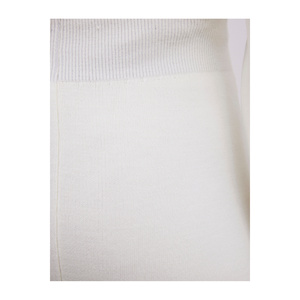 กางเกงขายาวผ้าผสมขนสัตว์ เอวสูง ทรงกางเกงป้องกันขนร่วง - Product Image 2