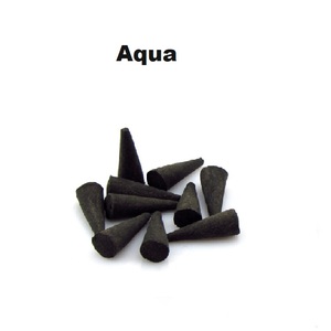Cônes d'encens Aqua naturels Fourniture en gros de cônes d'encens de meilleure marque (noir) - Product Image 1