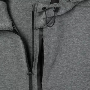 ชุดวิ่งออกกำลังกายสำหรับผู้ชายชุดกีฬาผ้าโพลีเอสเตอร์มีซิปเต็มชุดออกกำลังกายแบบลำลองโลโก้ออกแบบได้ตามต้องการ - Product Image 6