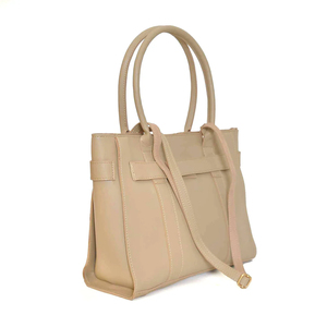 Vente en gros de sacs fourre-tout en cuir véritable OEM avec logo personnalisé grande capacité sacs à main élégants et à la mode pour femmes de haute qualité et de style - Product Image 5