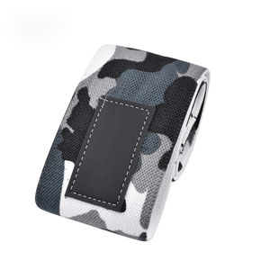 Correas de fitness para levantamiento de pesas estilo camuflaje, barra de mano, entrenamiento de potencia, gimnasio, logotipo personalizado, conjunto de resistencia de tela - Product Image 5