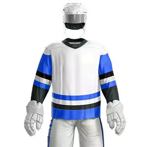 Tenue de hockey sur glace de style nouveau, design personnalisé, best-seller, service OEM, ensembles de vêtements d'entraînement, design durable, tenue édition joueur - Product Image 5