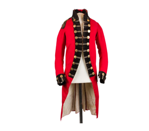 Pardessus fait main Plus Size à manches longues 100% Reproduction de laine British 1787 à 1792 Tailcoat - Product Image 1
