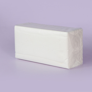 Serviettes en tissu jetables blanches 1 pli 2 plis pour mariages, événements et restauration-Paquet de 750g - Product Image 4