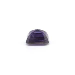 Iolite (Neeli) 4,2 carats, pierre précieuse minérale facettée, taille princesse émeraude, disponible en violet, vert, gris, bleu, saphir certifié IGI - Product Image 3