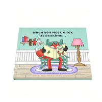 Usine d'impression personnalisée : Livres d'images pour enfants à couverture rigide, livres d'histoires illustrés en couleur, conception de logo OEM, plastification.
