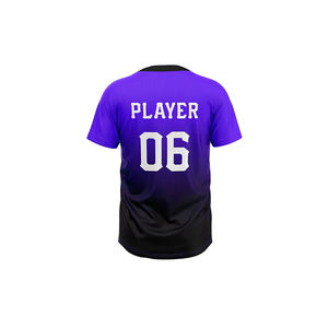 Tenues de baseball de haute qualité, nouveau design, directement de l'usine, grandes tailles, couleur unie, respirantes, séchage rapide, anti-bactériennes, dernières tendances - Product Image 5