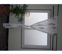 Rideaux semi-transparents en coton de style pastoral haut de gamme, format corde, toutes saisons, blancs, sensation luxueuse pour la maison, occultants à 100 %, écologiques