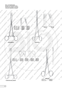 Pince éponge Foerster Ballenger 8 "à mâchoires dentelées droites Instruments chirurgicaux de qualité supérieure par BIOLEX INSTRUMENTS - Product Image 5