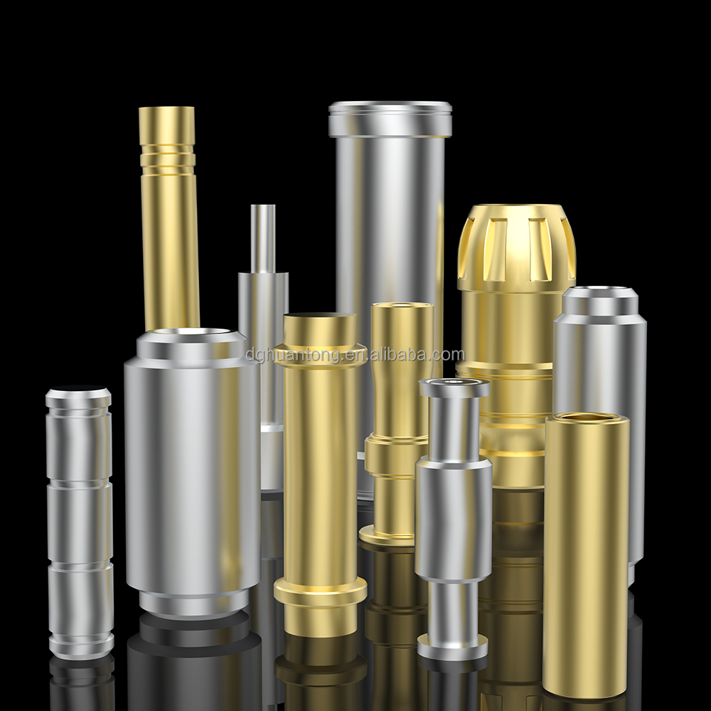 Custom Aluminum Alloy and Brass CNC Turning Service Precision Machining for Industrial Metal Components