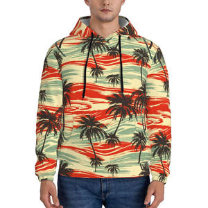 Sudadera con capucha de calidad superior para hombre en diferentes tamaños Estilo básico único Diseño de logotipo personalizado Sudadera con capucha Hawaiana para hombre - Product Image 1