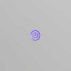 Miroir rond rétroéclairé par LED de 60 cm avec inserts colorés - Product Image 6