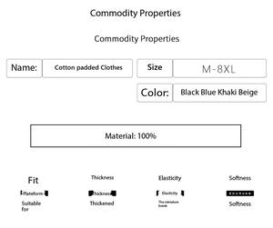 เสื้อแจ็คเก็ตหนาบุใยฝ้ายสำหรับผู้ชาย  แบบลำลองสำหรับฤดูหนาว  ผลิตในจีน  ราคาโรงงานบังกลาเทศ  รับผลิตแบบ OEM  ปักโลโก้ตามสั่ง - Product Image 4