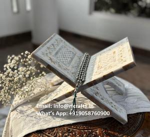 ที่จัดแสดงหนังสืออิสลามสุดโฉบเฉี่ยวมุกสำหรับการอ่านและของขวัญอันศักดิ์สิทธิ์ - Product Image 2