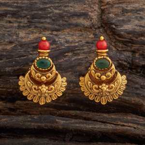 Antique-Style Religious <b>Stud</b> <b>Earrings</b> Floral Zinc Alloy with Zircon <b>Turquoise</b> Pearl Inlaid Bezel Setting for Weddings Parties - Product Image 1