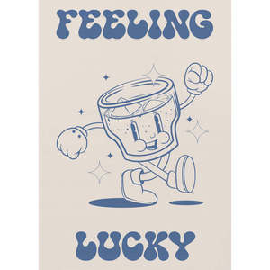 Feeling Lucky 100% Cotton Jersey Pattern-Designed Clothing - Product Image 2