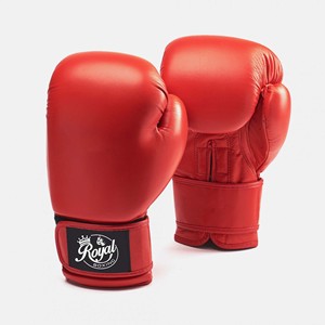 Gants de boxe professionnels en cuir de vachette de haute qualité Gants de sport en cuir PU gagnants en tailles 8oz et 16oz - Product Image 1