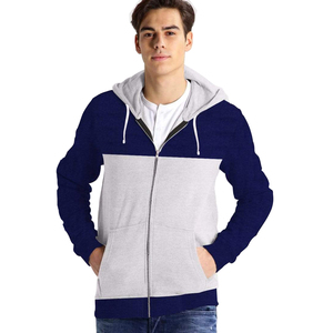 Sudaderas con capucha y cremallera para hombre de alta calidad recién llegadas tela transpirable informal de invierno con sudaderas con cremallera estilo cordón - Product Image 1