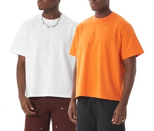 Camiseta recortada de alta calidad para hombre, camiseta informal NURAK de gran tamaño, Camiseta 100% de algodón para hombre, Camiseta holgada estampada en 2025 - Product Image 1