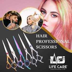 ชุดกรรไกรตัดผมมืออาชีพ ด้ามจับลายมังกรหลากสี กรรไกรคมสไตล์ญี่ปุ่น โดย Life Care Instruments - Product Image 6