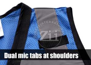 เสื้อกั๊กนิรภัยสะท้อนแสง Hi Viz เงาสูงทนทานน้ำหนักเบาระบายอากาศได้ดีสะท้อนแสงสูงสุดสำหรับการป้องกันผู้ปฏิบัติงาน Ansi Class 2 - Product Image 2