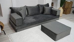 พื้นที่นั่งอาหรับพื้นโซฟาอาหรับชั้นที่นั่งอาหรับ | 14ชิ้น, 28เต้นรำกับฟองน้ำ10 + 10: 20เซนติเมตร - Product Image 5