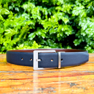 Dernière ceinture en cuir de mode faite à la main avec Safiano Design longueur personnalisée boucle en laiton réversible en cuir véritable - Product Image 3