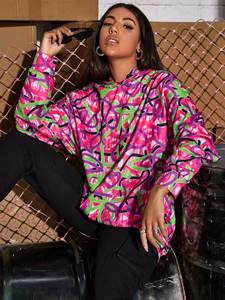 เสื้อสวมหัวตัวยาวมีฮู้ดของผู้หญิงไซส์ XL เสื้อสวมหัวมีฮู้ดออกแบบโลโก้ได้ตามต้องการสำหรับฤดูหนาว - Product Image 4