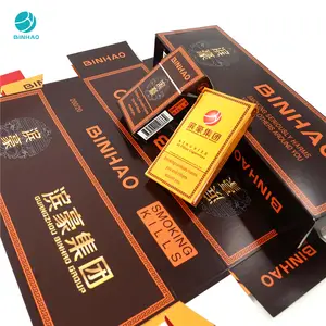 China Tobacco Grade Hlp2 Machine Use Pieces Cigarette Paperboard Cases