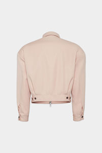 Cham King Chaqueta de mezclilla tejida 100% algodón para hombre, de alta calidad, transpirable, con lavado ácido, 0035, casual de invierno, con bordado y detalles de costura - Product Image 4