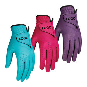Gants de golf légers en cuir véritable de haute qualité pour hommes et femmes, antidérapants et respirants avec logo personnalisé, adhérence parfaite - Product Image 3