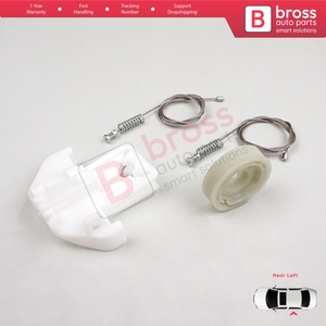 Kit de réparation de lève-vitre BWR288, porte arrière gauche pour Focus MK1 4/5 portes, berline, station-wagon, 1143005 - Product Image 5