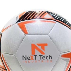 Next Tech Nouveau style Technologie hybride de football Ballon de match professionnel Matériau de texture en TPU Conception personnalisée et logo personnalisé - Product Image 6