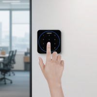 Sistema de control de acceso biométrico SDK API, Wiegand34 RS485 RFID, contraseña, lector de tarjetas de puerta para edificios de oficinas empresariales